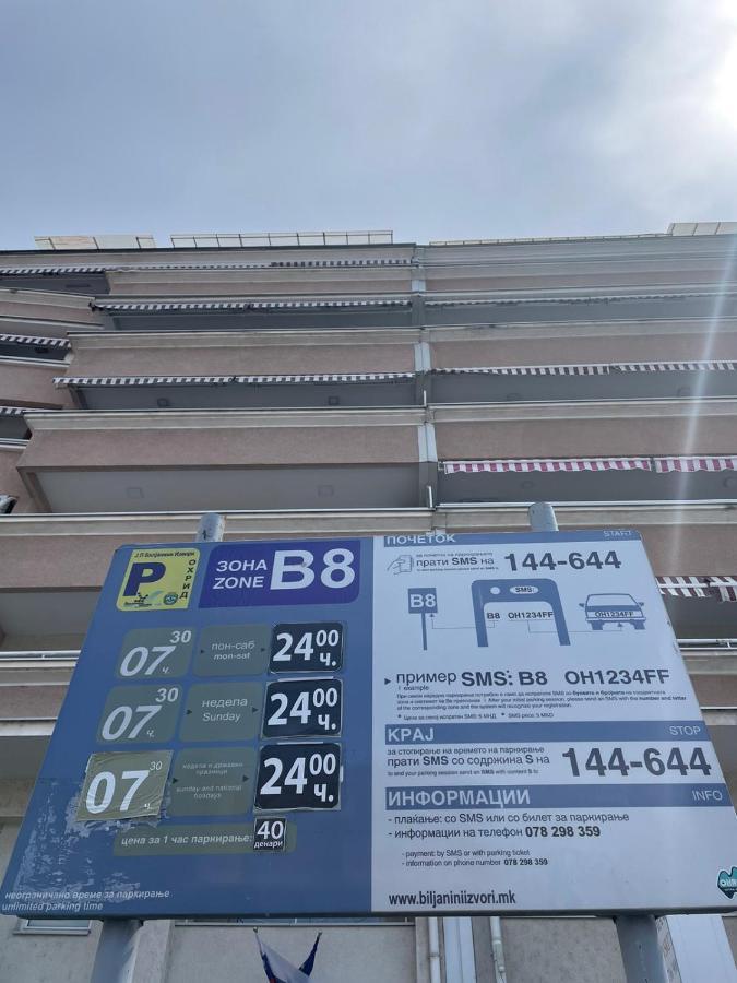 Hana Apartment Οχρίδα Εξωτερικό φωτογραφία